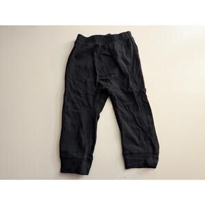 H&M Black Baby Joggers – Size 12–18M